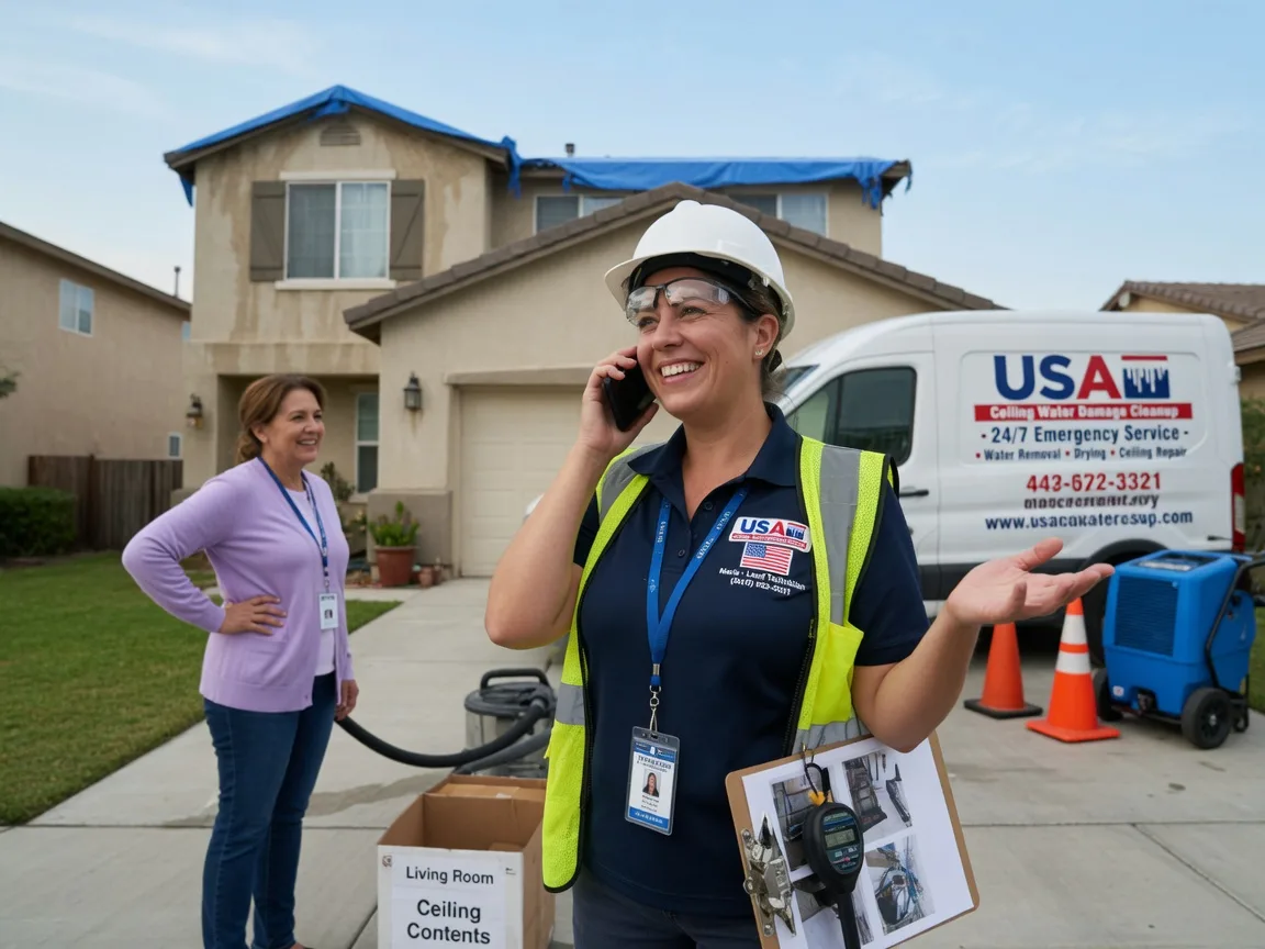 Ceiling Water Damage Restoration Cologne, MN FAQs